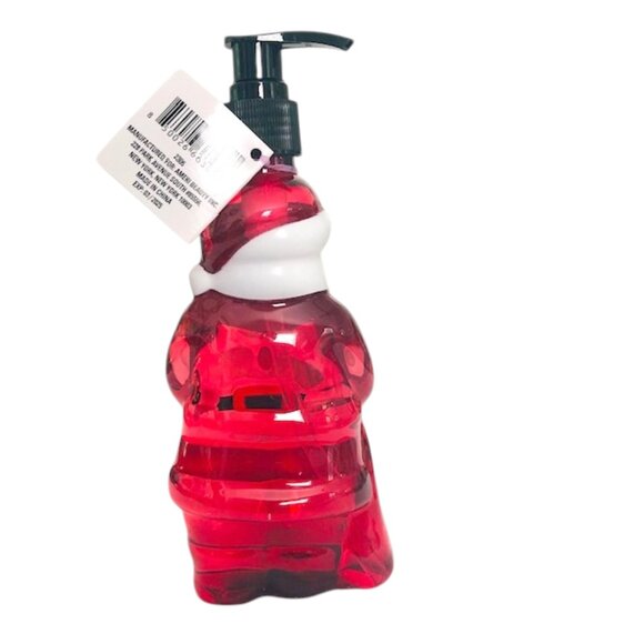 Santa Claus Hand Soap Plastic Refillable Dispenser - Picture 2 of 5